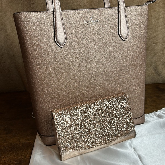 Kate Spade purse with unbranded dust bag and wallet - Picture 1 of 16